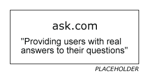 Placeholder image for Ask web site 